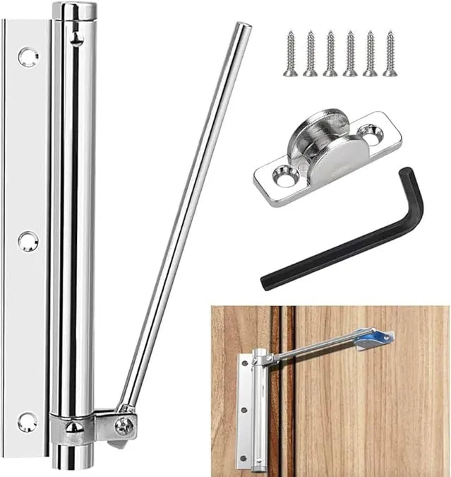 Heavy-Duty Spring Door Closer – Automatic Door Closing System