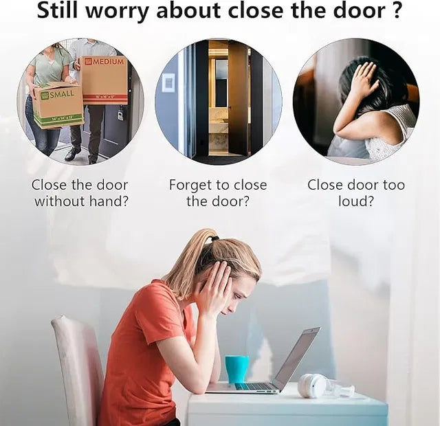 Heavy-Duty Spring Door Closer – Automatic Door Closing System