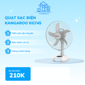Quạt sạc điện Kangaroo KG745