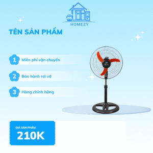 Quạt đứng Điện Cơ 91